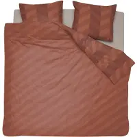 Damai Dekbedovertrek Atomy Brick Red Satijn-200 x 200 / 220 cm | 2-Persoons