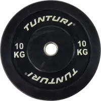 Tunturi Bumper Plate 10kg Zilver