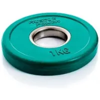 Muscle Power Fractional Olympic Bumper Plate - Halterschijf - 50 mm - 1 kg