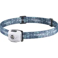 Varta Outd.Sp. Ultralight H30R white Hoofdlamp LED werkt op een accu 100 lm