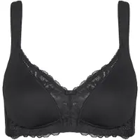 Triumph Niet voorgevormde bh Modern Lace+Cotton | Maat: 100C | Kleur: Zwart