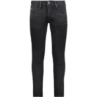 Cast iron Riser Slim Jeans Washed Denim Zwart