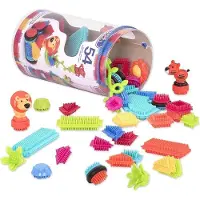 BRISTLE BLOCKS PINMULTI-UP! ? Nopper Bouwspeelgoed - 54 stuks - Jungle