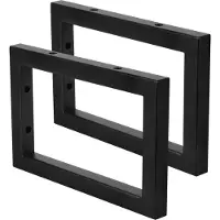 Differnz Ophangbeugel 2x23x15 cm zwart