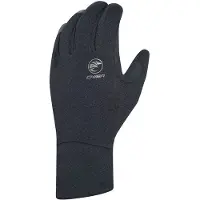 Chiba Polarfleece handschoenen (Maat One Size, zwart)