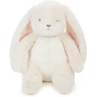 Bunnies By The Bay Nibble konijn - Knuffeldier - Geborduurde details - 30 cm - Creme