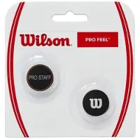 Wilson Racket Demper Pro Feel Pro Staff Dampener 2 Pack Black / Red / White