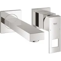 GROHE Eurocube afbouwdeel voor inbouw wandkraan 2 gats met uitloop 172cm chroom