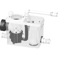 Sfa SaniPack Pro Up Sanibroyeur | wandhangend toilet
