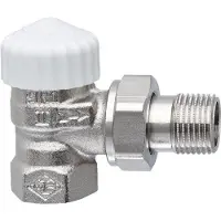 Heimeier V-Exact II thermostatische kraan haaks 3/4''