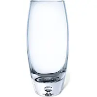 Krosno Bonny Mond geblazen Vaas CADEAU tip Glas Vintage OP=OP (h)18.5cm Set a 2 stuks