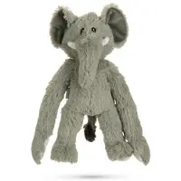 Beeztees Pluche hondenspeeltje Olifant James Grijs 40 cm