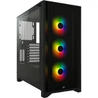 Corsair iCUE 4000X RGB Tempered Glass Mid-Tower ATX Case