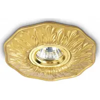 Ideal Lux Inbouwspot 115610 POLKA FI1, messing, 1xGU10, 50W