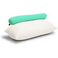 Terapy Toby Zitzak - Lichtblauw - 160cm x 25cm x 25cm - Zacht Rekbaar Katoen