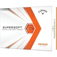 Callaway SuperSoft 2021 Golfballen - Oranje - 12 Stuks