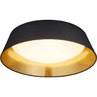 TRIO Ponts Plafondlamp - Ø45cm - LED - 3000K - Zwart