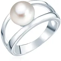 Valero Pearls Ring zilver / wit