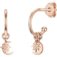 Glanzstücke Oorbellen rose-goud