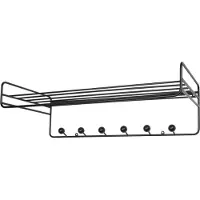 Maze Bill Hat rack hoedenplank Zwart