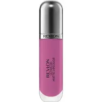 Revlon Ultra HD Matte Lipcolor, Velvety Matte Liquid Lipstick in Plum/Berry, Crush (670), 0.2 oz