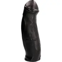 Domestic Partner - XXL Anaal Dildo Enigma 37 x 10 cm - Zwart