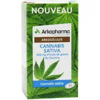 Arkopharma Arkogélules Cannabis Sativa 45 Capsules