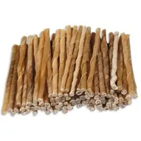 Brekz Rawhide - rolsticks kauwsnack hond (100 stuks) 2 x 100 staafjes