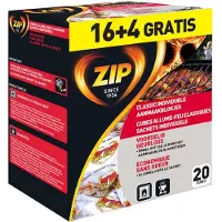 Zip - Aanmaakblokjes 40 Stuks - Snelle Ontbranding - Lange Brandduur - Geurloos