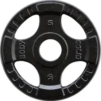 Body-solid Olympische Gietijzeren Halterschijf - 5 kg