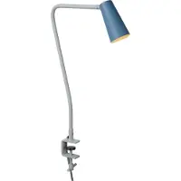Lucide DRISS - Klemlamp Kinderkamer - 1xGU10 - Blauw