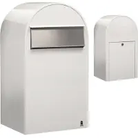 Bobi Brievenbus Grande B 9016 i Wit
