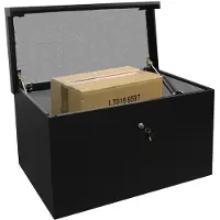 Logixbox Pakketbox Logixbox Topbox-XXL zwart