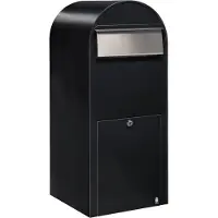 Bobi Brievenbus Jumbo st9005 i Struktuurzwart