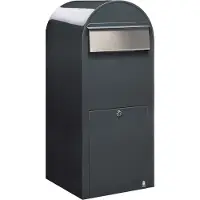 Bobi Brievenbus Jumbo 7016 i Donkergrijs