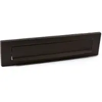 Hardbrass Mariani Briefplaat Ellen Puurzwart 330x80mm