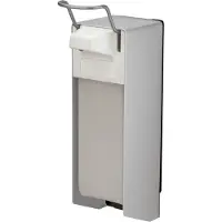 Mediqo-Line Zeepdispenser met korte bedieningsbeugel 1000 ml