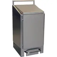 Dutch Bins RVS afvalzakhouder 60 liter AVZH 60 E