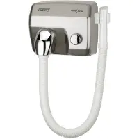 Mediclinics haardroger drukknop RVS look met slang SC0088HTCS