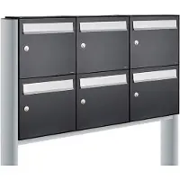 Allux Flow Set 3-Breed, 2-Hoog Op Statief Zwart - 40040070_3x2s