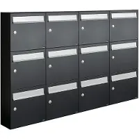 Allux Flow Set 4-Breed, 3-Hoog Zwart - 40040070_4x3