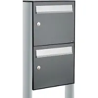 Allux Flow Set 2-Hoog Op Statief Antraciet - 40040065_1x2s