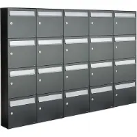Allux Flow Set 5-Breed, 4-Hoog Antraciet - 40040065_5x4