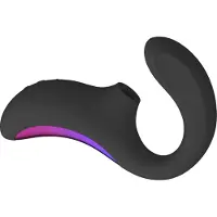 LELO Enigma - oplaadbare waterdichte 2-in-1 G-spot vibrator - zwart