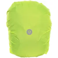 Agu Performance Regenhoes Fietstas - Raincover voor achtertassen - Maat L - Neon geel