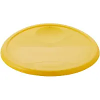 Rubbermaid Deksel voor Ronde opslagcontainer 11,4/17/20,8 ltr, Rubbermaid, model: VB 005730, 6 stuks per verpakking, geel