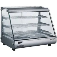 CombiSteel Warmhoudvitrine Combisteel, 160L, 86(b)x70(h)x58(d), 230V/1500W