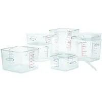 Rubbermaid Ruimtebesparende container 17 ltr, Rubbermaid, model: VB 006318, transparant