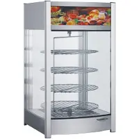 CombiSteel Warmhoudvitrine Combisteel,roterend, 97L, 46(b)x79(h)x45(d), 230V/800W