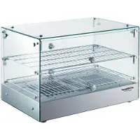 CombiSteel Warmhoudvitrine Combisteel, 80L, 70(b)x389H)x40(d), 230V/1000W